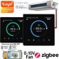 Tuya Termostato Smart Zigbee Fan Coil 2/4 Tubi ON/OFF 0–10V Ventola