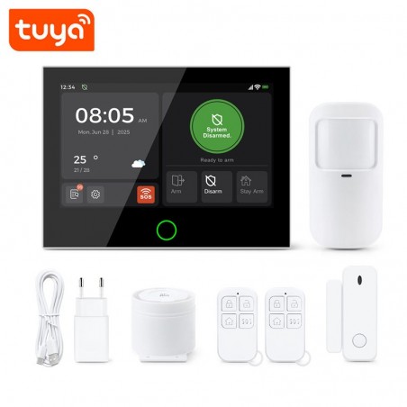 Kit de Sécurité Domestique Tuya Smart WiFi 4G GSM