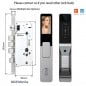 Cerradura Inteligente WiFi Tuya con Doble Batería, Doble Cámara y Reconocimiento Facial Cerradura Inteligente WiFi Tuya con Doble Batería, Doble Cámara y Reconocimiento Facial