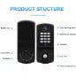 Cerradura Digital Inteligente Tuya Bluetooth con Teclado y Lector NFC Cerradura Digital Inteligente Tuya Bluetooth con Teclado y Lector NFC