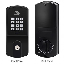 Cerradura de cerrojo inteligente Tuya con Bluetooth, teclado y NFC