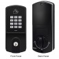 Serrure Numérique Intelligente Tuya Bluetooth avec Clavier et Lecteur NFC
