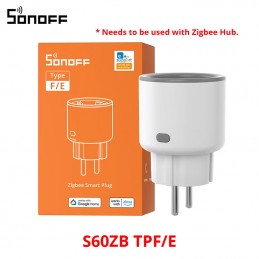 Sonoff S60ZB iPlug Slimme Zigbee Stekker