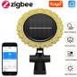 Tuya Zigbee Slimme Regen- en Lichtsensor met Zonnepaneel Tuya Zigbee Slimme Regen- en Lichtsensor met Zonnepaneel