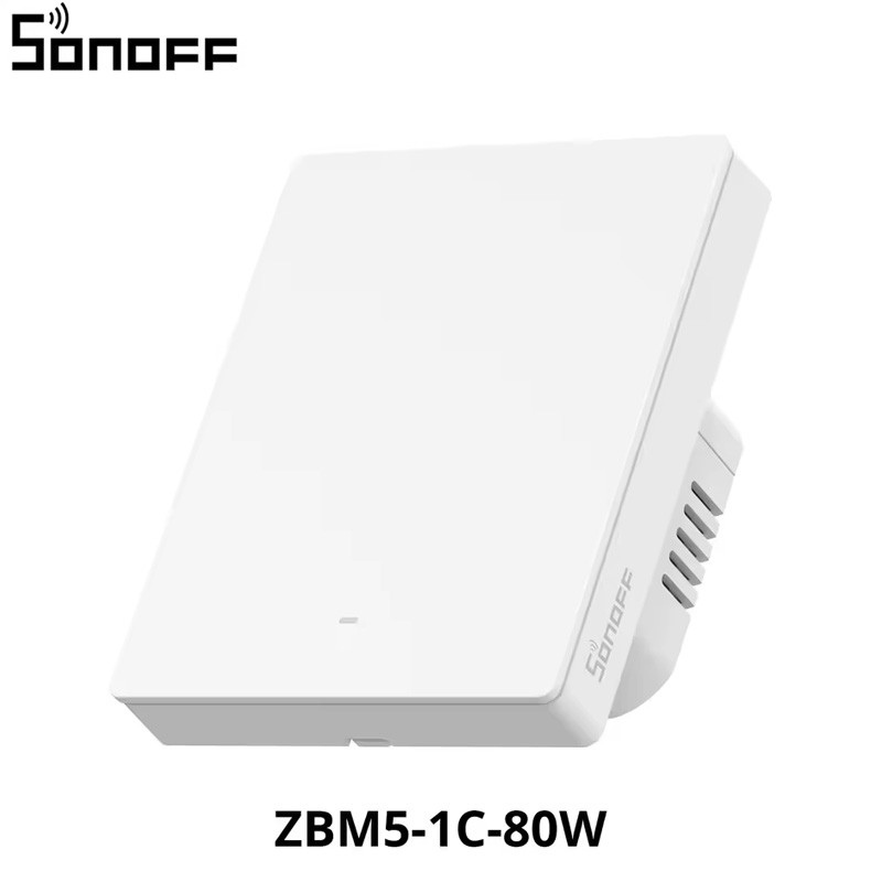 Sonoff SwitchMan ZBM5-80W Witte Slimme Zigbee Wandschakelaar