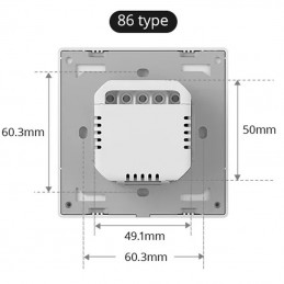 Sonoff ZBM5-86W Interruttore Zigbee Smart da Parete - eWelink