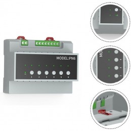 Koop Tuya Smart WiFi Relaismodule – 6 of 16 kanalen op DIN-rail