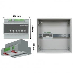 Module relais intelligent Tuya Zigbee – 6/16 canaux DIN, application et Alexa/Google