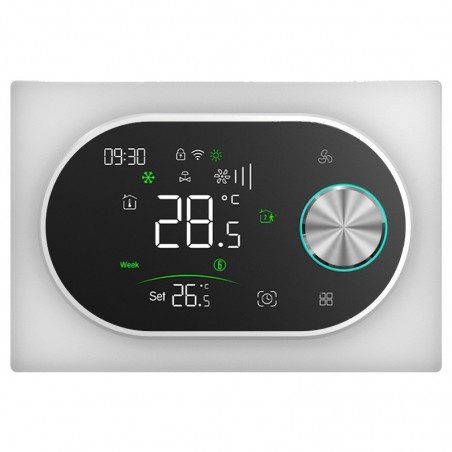 9000 Series Fan Coil WiFi Smart Thermostat - 0-10V Fans and Valves