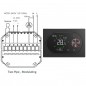 Termostato Smart WiFi con Sonda Beca BAC-9000MLWE-FAN Expert4house Edition