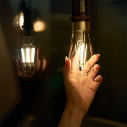 Shelly Vintage bulb ST64 E27 Smart compatible with Alexa Google