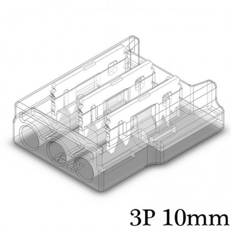 Conector Rápido para Tira LED SMD CCT de 3 Pines a Cable