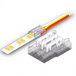 Conector rápido SMD LED CCT de 3 pines de tira a cable (sin soldadura)