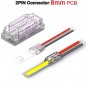 Schnellverbinder für einfarbige COB- & SMD-LED-Streifen zu Kabel, 2-polig Schnellverbinder für einfarbige COB- & SMD-LED-Streifen zu Kabel, 2-polig
