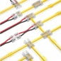 Connecteur Rapide 9en1 pour Bandes LED COB et SMD 2 broches Monochrome