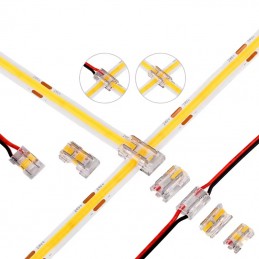 9 in 1 universele connector voor COB- en SMD-LED's, enkele kleur, 2-pins