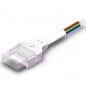 Connettore Impermeabile per LED RGB+CCT SMD a 6 pin da Striscia ad Alimentazione Connettore Impermeabile per LED RGB+CCT SMD a 6 pin da Striscia ad Alimentazione