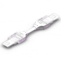 Conector impermeable para LED RGB+CCT SMD de 6 pines (de tira a tira)