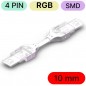 Connecteur Étanche pour LED RGB SMD à 4 Broches de Bande à Bande