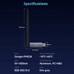 Sonoff Dongle Plus MG24 USB – Zigbee, Thread und Matter Hub