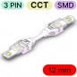 Waterdichte Connector voor 3-pins LED CCT SMD van Strip naar Strip Waterdichte Connector voor 3-pins LED CCT SMD van Strip naar Strip