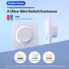 Boîtier mural SONOFF E1GS/E1GSL pour interrupteur