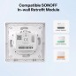Carcasa para interruptor de pared Sonoff E1GS-E1GSL