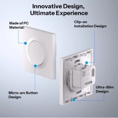 SONOFF E1GS/E1GSL Wandgehäuse für Wandschalter