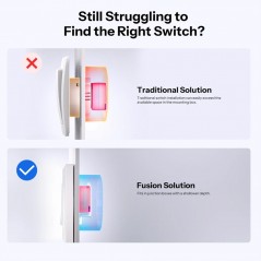 SONOFF E1GS/E1GSL Wall Switch Enclosure