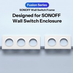 Sonoff ORB Rahmen 2/3 Gang | Fusion Serie für Schalter