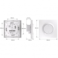 Sonoff ERBS – Wandbehuizing voor Rolluiken MINI-RBS