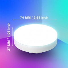 Ampoule Intelligente Tuya GX53 RGB+CCT WiFi Bluetooth 7W