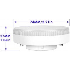 Tuya Bombilla Inteligente GX53 RGB+CCT WiFi Bluetooth 7W