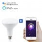 Bombilla LED Tuya BR30 RGB+CCT inteligente con Wi-Fi y Bluetooth, casquillo E27