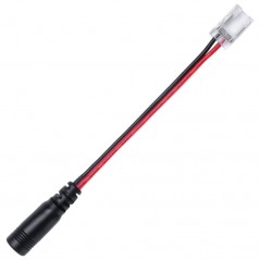 Conector Jack DC Hembra 2 Pines para Tiras LED COB/SMD 12V