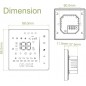 Beca BHT-006GAW slimme wifi-thermostaat