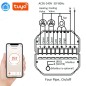 Beca BAC-2005ELW slimme wifi-thermostaat voor 4-pijps ventilatorconvectoren, aan/uit-klepbediening en ventilator met 3 snelheden