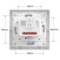 Interruptor de pared para persianas enrollables Sonoff Orb-ZBRBS con MINI-ZBRBS Smart Zigbee