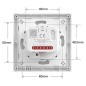 Sonoff Orb-ZBRBS Wandschakelaar voor Rolluiken met MINI-ZBRBS Smart Zigbee