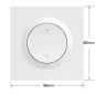 Interruptor de pared para persianas enrollables Sonoff Orb-ZBRBS con MINI-ZBRBS Smart Zigbee