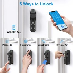 WELOCK U81: Cilindro Smart Bluetooth per Casa e B&B