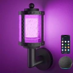 Aplique LED Inteligente Tuya Vintage RGBCW WiFi/Bluetooth