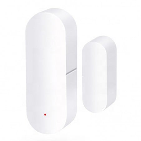Tuya Capteur de contact magnétique Wi-Fi portes et fenêtres Alexa Goole