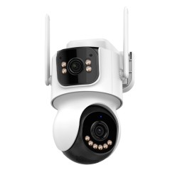 iCSee Smart IP Camera Dual Lens Solar Charging – WiFi/4G