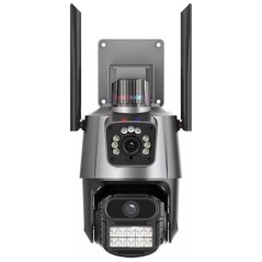 iCSee 6MP Smart WiFi-Kamera mit zwei motorisierten Objektiven