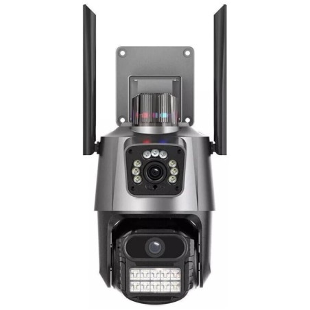 Caméra WiFi intelligente iCSee 6MP avec double objectif motorisé