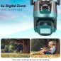 Cámara inteligente WiFi iCSee de 6 MP con lente motorizada dual