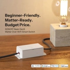 Sonoff Basic Gen5 Smart WiFi and Matter Switch for Lamps
