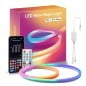 Tuya Smart WiFi and Bluetooth RGBIC Neon LED Strip Kit with Remote Control