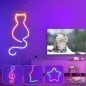 Tuya Smart WiFi and Bluetooth RGBIC Neon LED Strip Kit with Remote Control